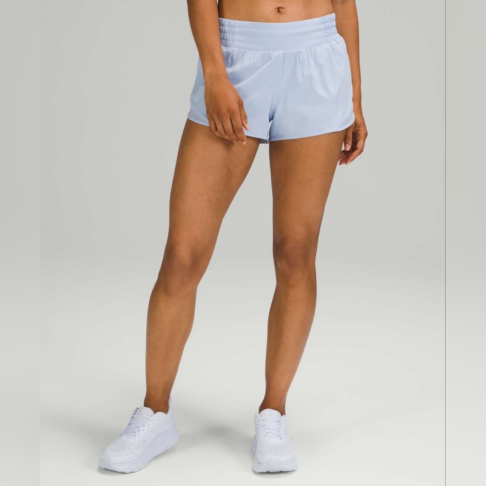 lululemon athletica Grey/Blue Athletic Shorts
